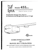 Preview for 23 page of Lynx 455 plus classic series Installation Instructions And Owner'S Manual