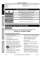 Preview for 2 page of Lynx 63286 Owner'S Manual & Safety Instructions