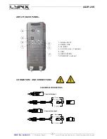 Предварительный просмотр 7 страницы Lynx ADP-215 User Manual