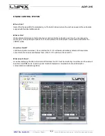 Preview for 11 page of Lynx ADP-215 User Manual