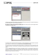 Preview for 14 page of Lynx ADP-215 User Manual