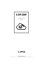 Lynx ADP-28M User Manual preview