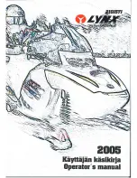 Lynx Adventure 800 Operator'S Manual preview