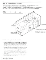 Предварительный просмотр 8 страницы Lynx ALL-TRIDENT LF36ATR Care & Use/Installation Manual