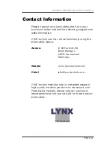 Предварительный просмотр 25 страницы Lynx C AD 3110 - 2 Reference Manual