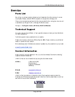 Предварительный просмотр 29 страницы Lynx C DX 5624 Reference Manual