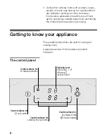 Preview for 8 page of Lynx Ceramic hob Instructions For Use Manual