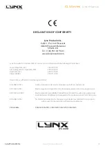 Предварительный просмотр 41 страницы Lynx CLS-118S User Manual