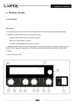 Preview for 7 page of Lynx DSX-1004 User Manual