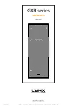 Lynx GXR-12 User Manual preview