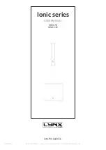 Предварительный просмотр 1 страницы Lynx ionic-100 User Manual