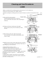 Предварительный просмотр 17 страницы Lynx L15ICE User'S Manual & Installation Instructions