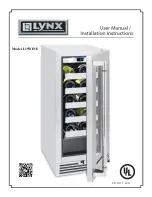 Предварительный просмотр 1 страницы Lynx L15WINE User'S Manual & Installation Instructions