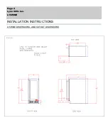 Предварительный просмотр 4 страницы Lynx L15WINE User'S Manual & Installation Instructions