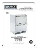 Lynx L24DWR User'S Manual & Installation Instructions предпросмотр