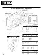 Предварительный просмотр 30 страницы Lynx L24FR-2 Care, Use And Installation Booklet