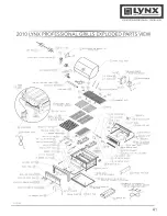 Preview for 41 page of Lynx L27 F-2 Use & Installation Manual