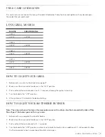 Preview for 7 page of Lynx L27 Series Care & Use/Installation Manual