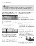 Preview for 14 page of Lynx L27 Series Care & Use/Installation Manual