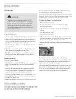 Preview for 19 page of Lynx L27 Series Care & Use/Installation Manual