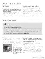 Preview for 25 page of Lynx L27 Series Care & Use/Installation Manual