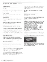 Preview for 36 page of Lynx L27 Series Care & Use/Installation Manual