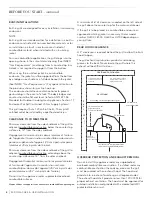 Предварительный просмотр 8 страницы Lynx L500FLP Care & Use/Installation Manual