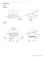 Предварительный просмотр 13 страницы Lynx L54TRF-LP Care & Use/Installation Manual