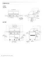 Предварительный просмотр 14 страницы Lynx L54TRF-LP Care & Use/Installation Manual