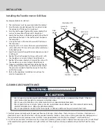 Preview for 7 page of Lynx LBCDW2 Use & Installation Manual