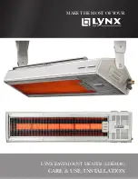 Lynx LHEM48 Care & Use/Installation Manual preview