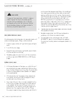 Preview for 16 page of Lynx LHEM48 Care & Use/Installation Manual