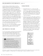 Preview for 20 page of Lynx LHEM48 Care & Use/Installation Manual