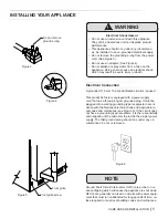 Preview for 5 page of Lynx LM15REF Care & Use/Installation Manual