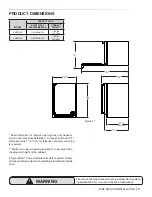 Preview for 9 page of Lynx LM15REF Care & Use/Installation Manual