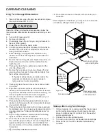 Preview for 14 page of Lynx LM15REF Care & Use/Installation Manual