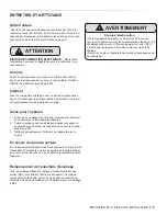 Preview for 33 page of Lynx LM15REF Care & Use/Installation Manual