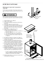 Предварительный просмотр 43 страницы Lynx LM24BF Care & Use/Installation Manual