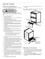 Preview for 12 page of Lynx LN24DWR Care & Use/Installation Manual