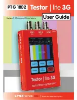 Lynx PTG 1802 User Manual preview