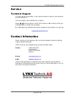 Предварительный просмотр 34 страницы Lynx R FR 5041 Reference Manual