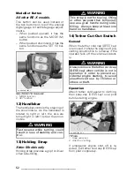 Предварительный просмотр 54 страницы Lynx RaveTM 600 Operator'S Manual