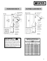 Предварительный просмотр 19 страницы Lynx Side Burner Accessory Use & Installation Manual