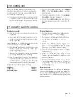 Предварительный просмотр 9 страницы Lynx  Washing machine Instruction Manual