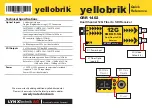 Lynx yellobrik ORR 1402 Quick Reference preview