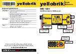 Lynx Yellobrik ORX 1400 Quick Reference preview