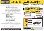 Lynx yellobrik OTR 1810-1 LC Quick Reference предпросмотр