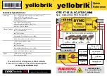 Preview for 1 page of Lynx yellobrik OTX 1712-2 LC Quick Reference