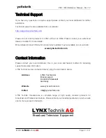 Предварительный просмотр 41 страницы Lynx Yellobrik PEC 1864 Reference Manual