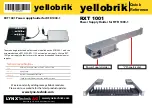 Lynx yellobrik RXT 1001 Quick Reference предпросмотр